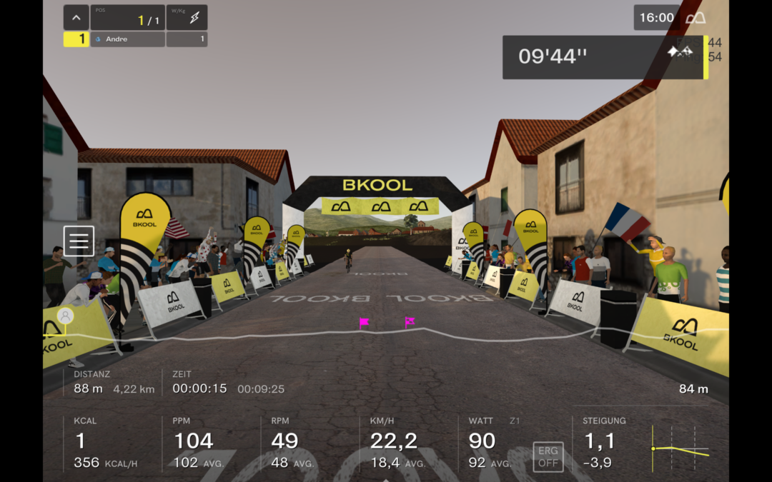 BKOOL StartBereich